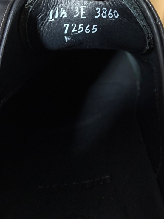 Allen Edmonds Park Ave 2.0 Dress Sneaker Black Leather 11.5 E Wide